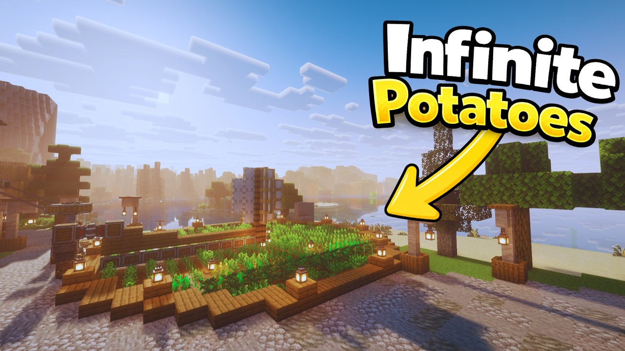 I Made a INFINITE Potato FARM! | Let's Just Create #3