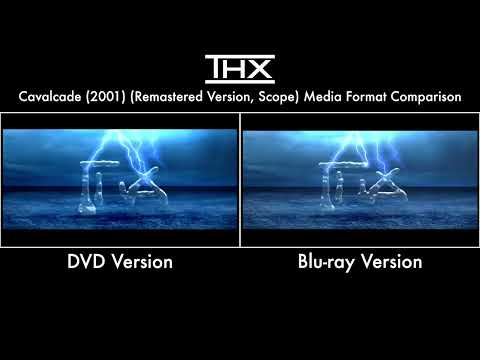 THX Cavalcade (2001) (Remastered Version, Scope) Media Format Comparison