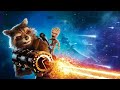 Rocket raccoon weapons pilot and fighting skills compilation 20142023