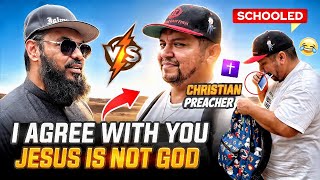 "I SHOULD'VE COME PREPARED!"‼️😅✝️ Christian Preacher Admits Defeat Mid Debate! (MUST WATCH)