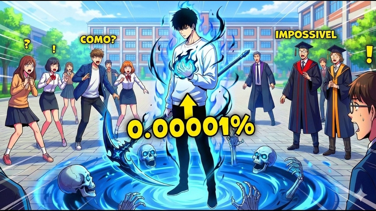 Só Ele Desperta a Classe de Necromante Mais Rara em Toda a Academia! - Manhwa Recap