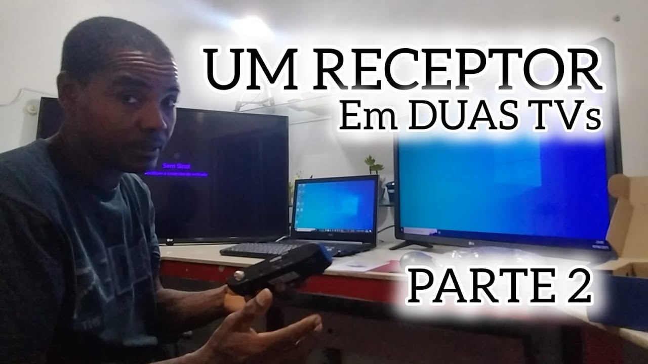 ASSISTIR EM DUAS TV COM UM ÚNICO RECEPTOR - PARTE 2 - ASSISTA COM A VIVÊNSIS TV SAT VX10