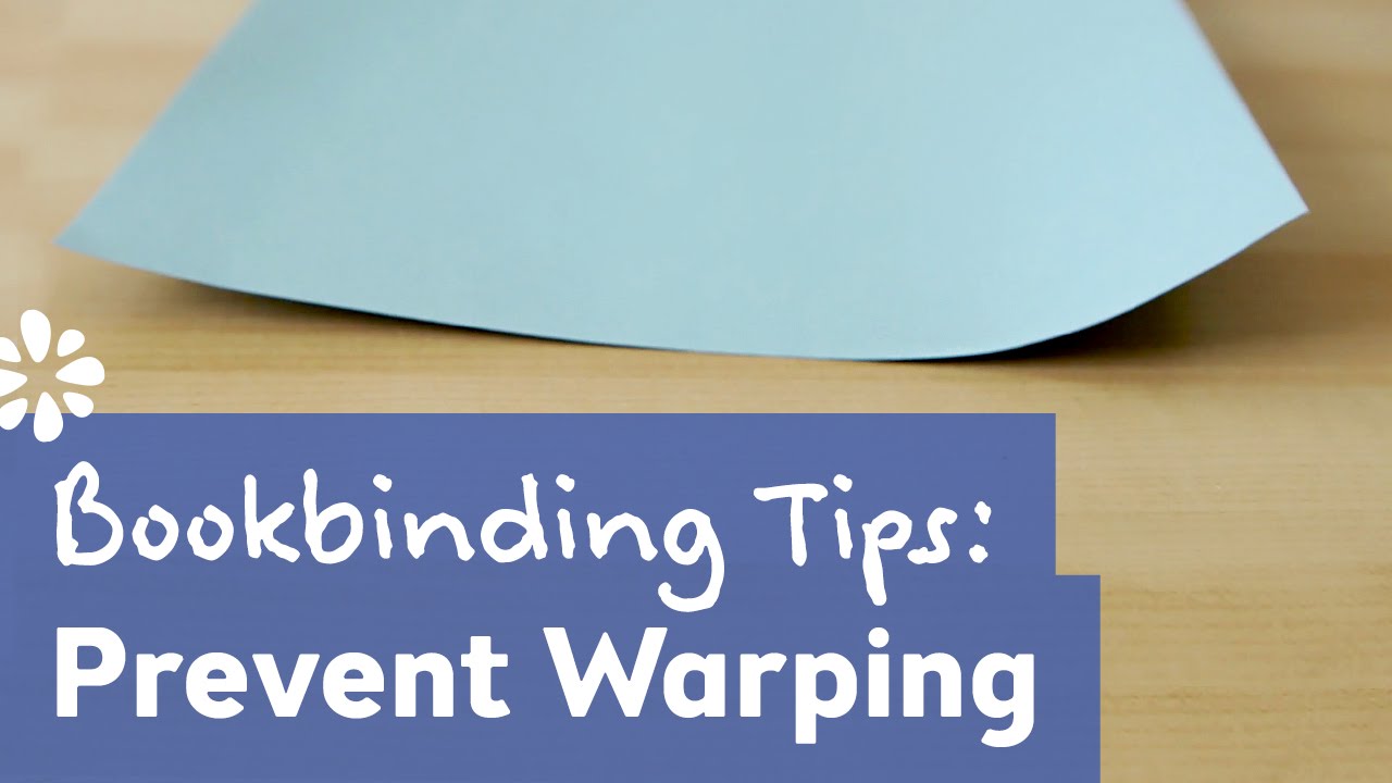 How to Prevent Board Warp for Book Binding and Graphics