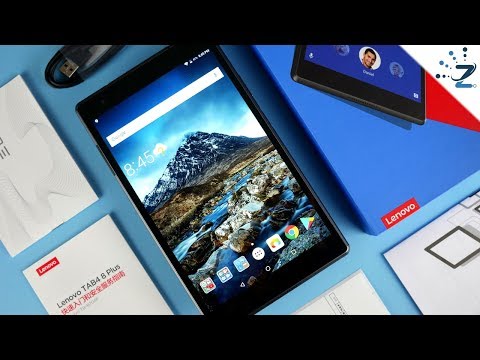 Lenovo Tab4 8 Plus Tablet Unboxing and Hands On! 🤔