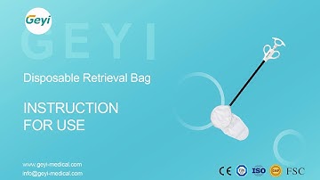 Disposable Retrieval Bag - Geyi Medical