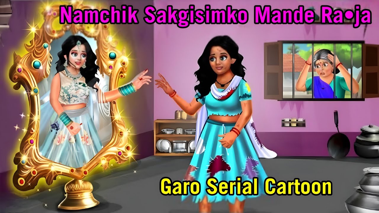 Namchik Sakgisim || Garo cartoon Serial golpo story video||