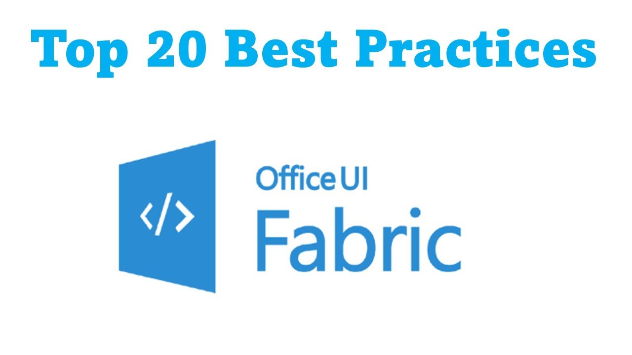 Boost Your Microsoft Fabric Skills: 20 Best Practices in 3 Minutes ...