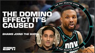 Shams Charania details how the Dame trade changes the NBA’s ENTIRE LANDSCAPE! | The Pat McAfee Show