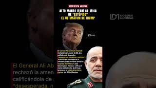 🚨 [IRÁN]: General Aliabadi rechaza el ultimátum de infraestructura 🌐