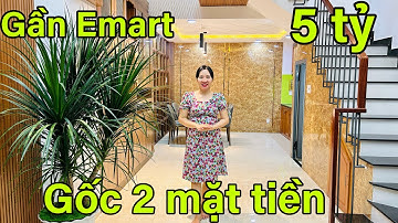 Gốc 2 mặt tiền mà hơn 5 tỷ thôi | quá rẻ lắm đi | ngay siêu thị Emart | đường phan huy ích