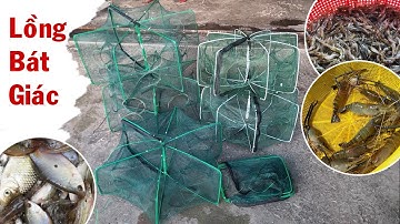 45k/1c Lồng Bát Giác Lồng Bát Quái Bắt Tôm , Cua , Cá , Tép Gạo... Siêu Nhậy Siêu Bền 0987782098