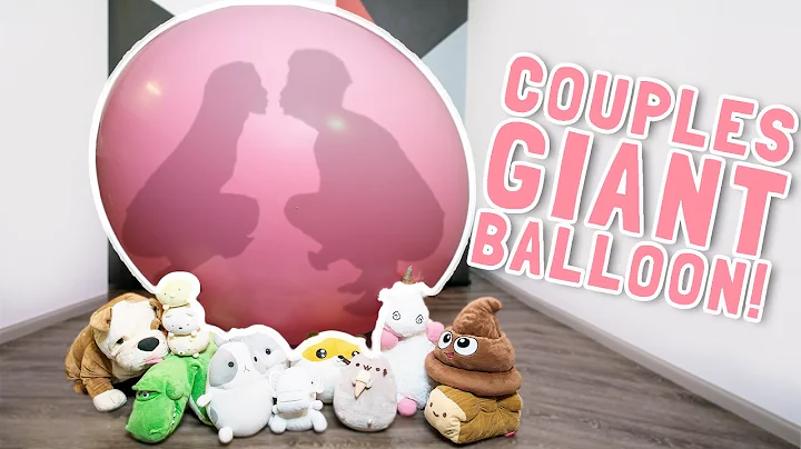 COUPLES KISS IN GIANT BALLOON!