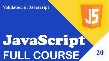 Learn Javascript - Full course for beginners #20 - Validation and Validating input in javascript