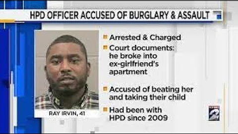 Senior Police Officer Ray Irvin, 41, was charged w...