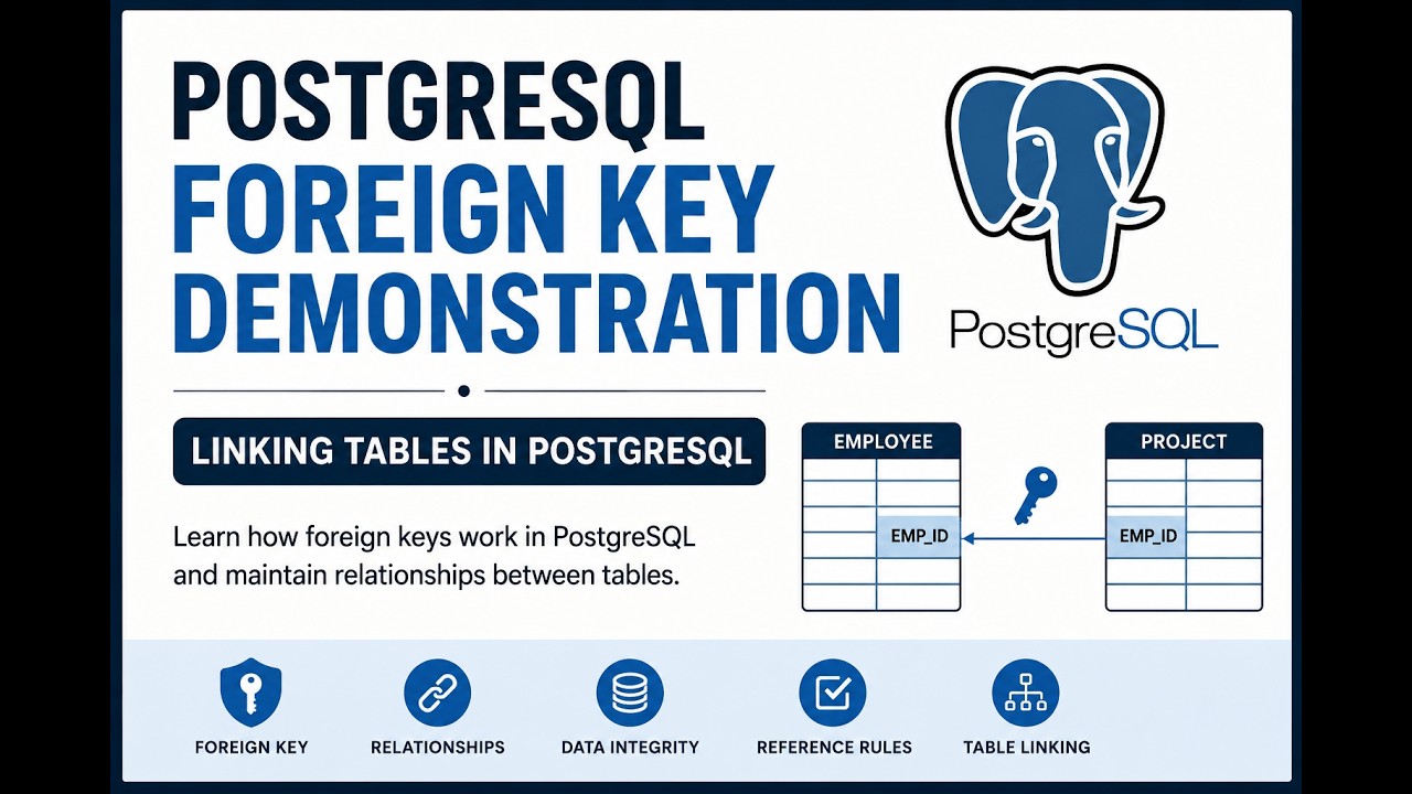 PostgreSQL Tutorial #3 | Understanding Foreign Keys - YouTube