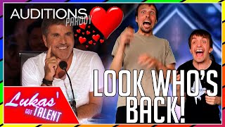 The Funniest Audition Feat Gatis Kandis Britains Got Talentamericas Got Talent Parody
