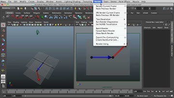 2. Animating and Rendering in Maya