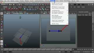 2. Animating and Rendering in Maya