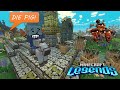 Minecraft legends  early gameplay of minecrafts action strategy game