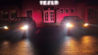 Tesla Cyber Light Show - The Arrival