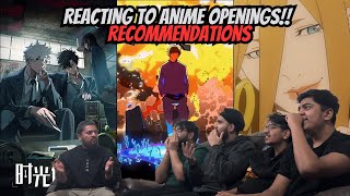 More Donghua Openings Please Reacting To Anime Op Recommendations Tmc