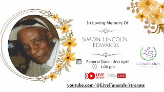 Funeral of Simon Lincoln Edwards also known as “Captain” of Gross Point, St. Mark