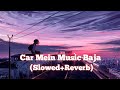 kar mein music Baja (Slowed+Reverb) song Bollywood Hindi song ❤️ #SlowedReverb# song