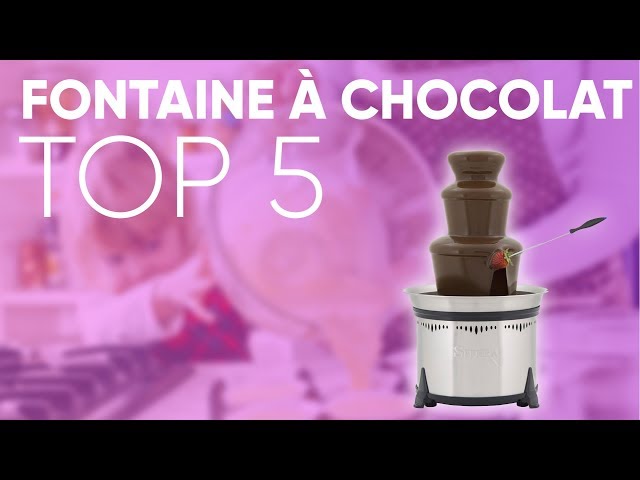 Fontaine à chocolat : notre guide complet pour bien la choisir