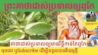 @ព្រះគាថាដាស់ប្រទាលឲ្យពូកែ/God wake magic plants#Kh53#
