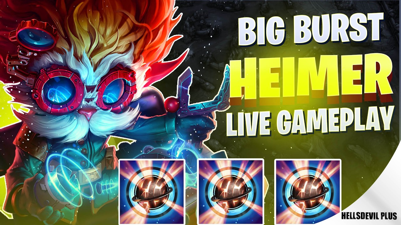 Урон от Хаймердингера просто запредельный! - Геймплей Wild Rift HellsDevil Plus