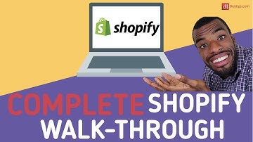 Shopify Tutorial For Complete Beginners.... | Create A Profitable Shopify Store From Scratch
