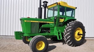 Restored 1975 John Deere 6030 Tractor Sold on Iowa Auction Yesterday