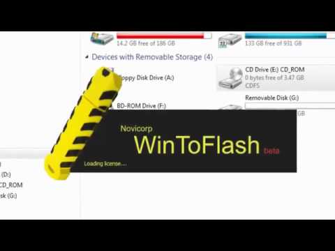 Bootable USB Drive With Windows XP Vista 7 8 Using WinToFlash BY ALAM ...