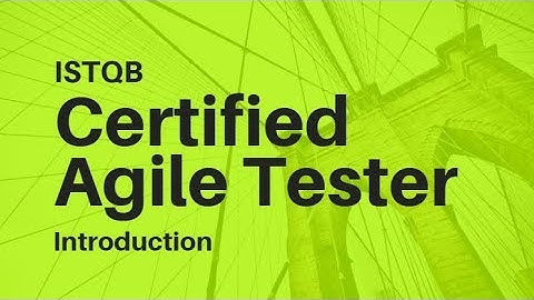 ISTQB Agile Tester | Introduction مقدمة