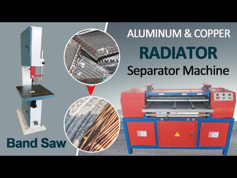 Radiator Separator Machine: How to Cut and Separate Copper Aluminum