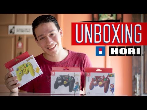 UNBOXING HORI BATTLE PAD NINTENDO SWITCH & PC
