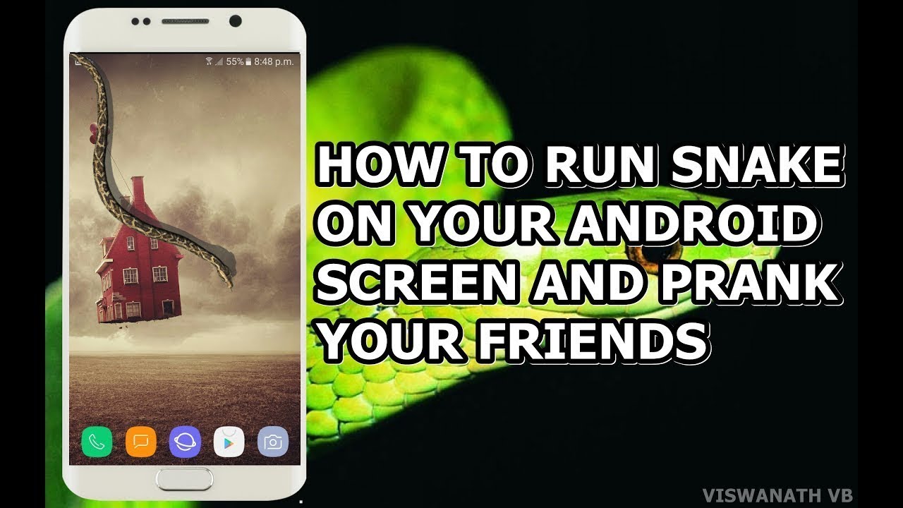 How to bring snake on your device