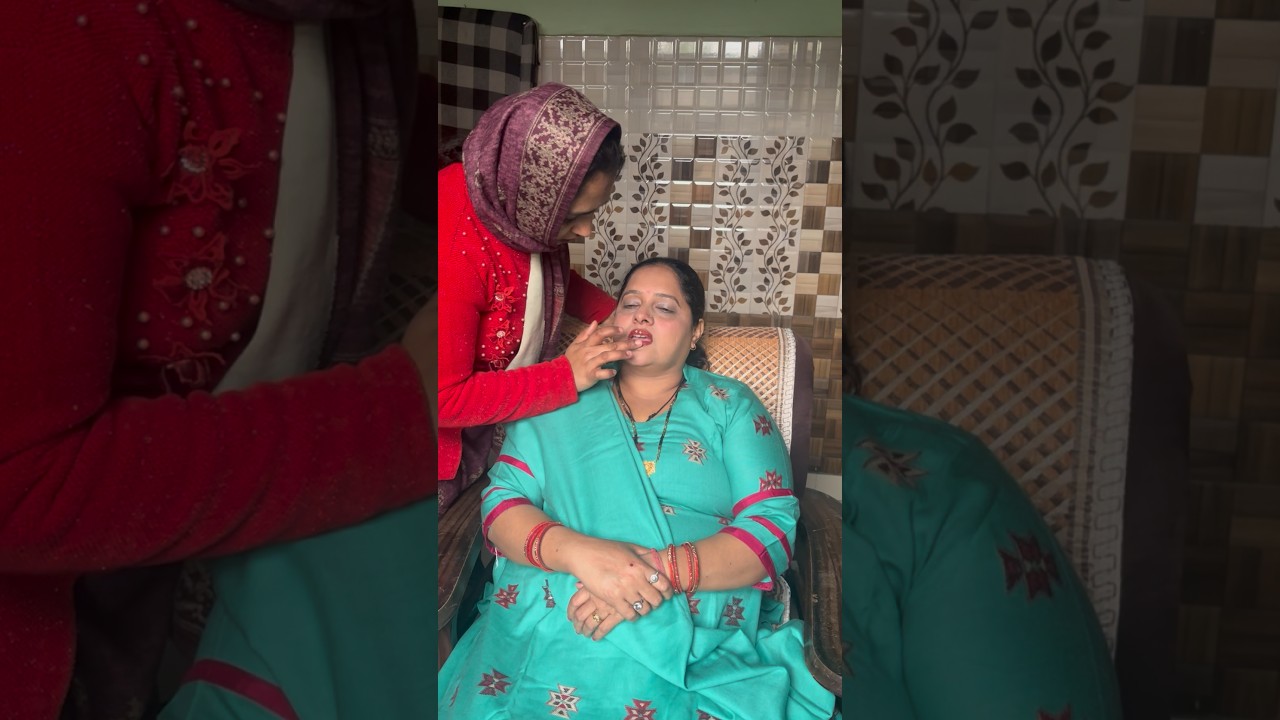 आज ननंद को ससुराल जाना था ✨5 मिनट में Instant Makeup Look 💄