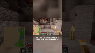 Exploring now is scarier than ever... #minecraft #minecraftshorts