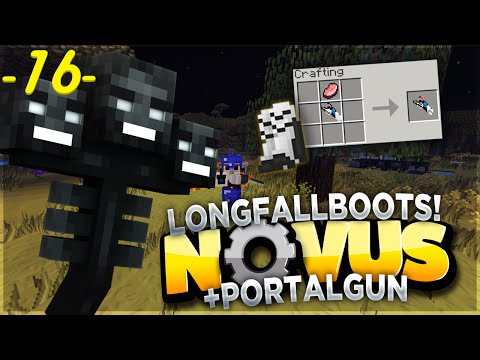 Wither in 20 Sekunden getötet! - Bacon Portal Gun! #16 | MINECRAFT NOVUS