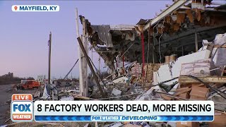 Eight Candle Factory Workers Dead, More Missing In Mayfield, KY