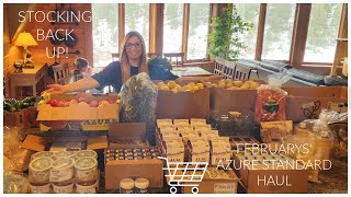 HUGE AZURE STANDARD HAUL FOR FEBRUARY | FAMILY OF TEN | UPDATES AT THE END OF THE VIDEO! by Rocky Mountain Homestead with Angela 19,911 views 3 months ago 17 minutes
