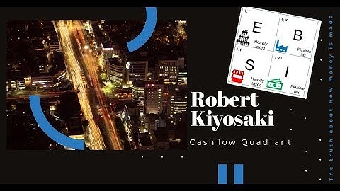 Robert Kiyosaki Cashflow Quadrant  - The truth about how money is made
