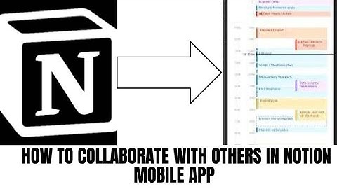 How to collaborate with others in Notion Mobile app [Step By Step Guide]