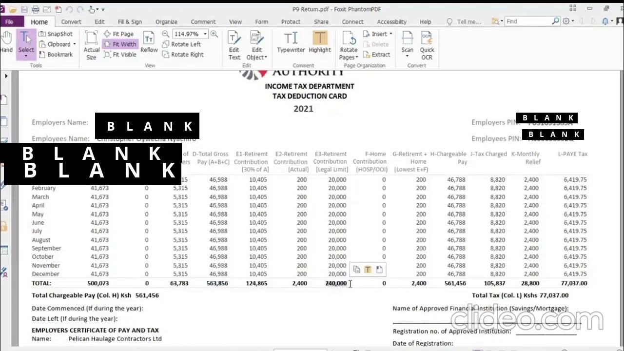 How to file kra income tax return using p9 form 2023 step by step