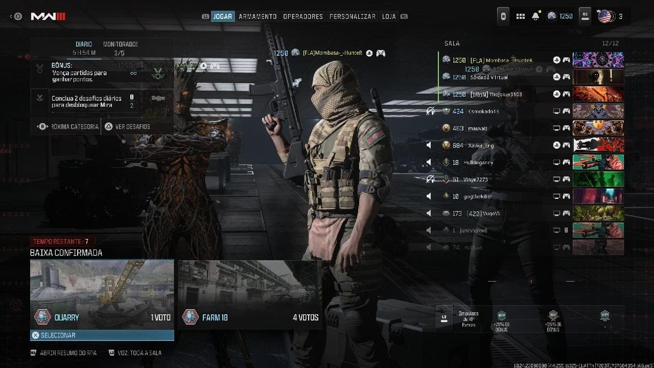 3 nukes em 1 partida