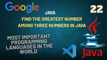 Find the Greatest Number Among Three Numbers in Java | Java If-Else Tutorial for Beginners