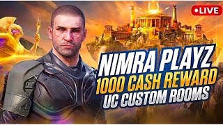 PUBG MOBILE LIVE CUSTOM ROOM UC & CASH REWARD ROOMS🧿🔥 |#pubgmobile #pubgmnextstarprogram  #pubgms30 screenshot 2