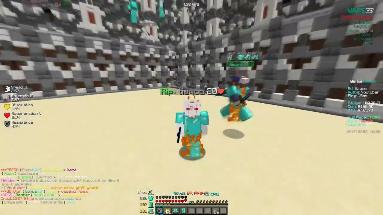 warp pvp KATLİAM #WinterNovus?