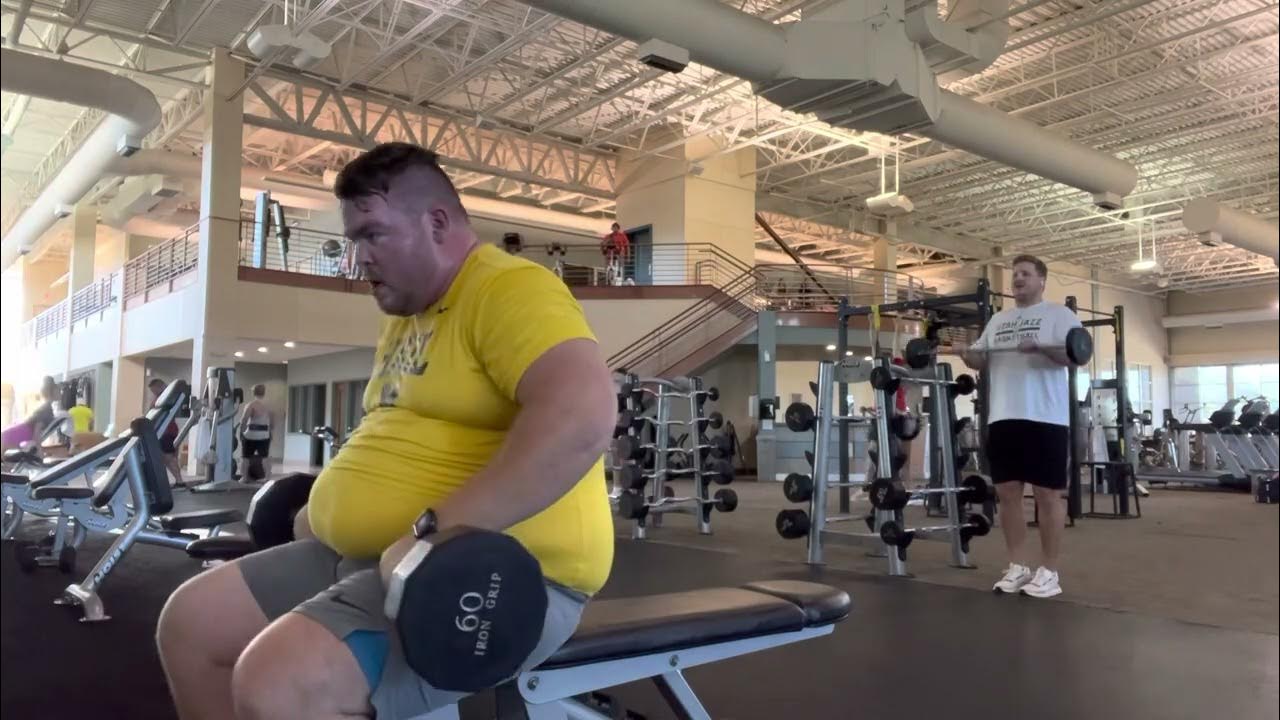 Skull crushers “superset” barbell curl YouTube